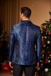 COOFANDY Men's Floral Slim Fit Tuxedo Jacket