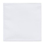 Jacob Alexander Men's White Pocket Square Handkerchief