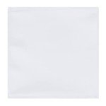 Jacob Alexander Men's White Pocket Square Handkerchief