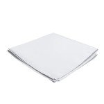 Jacob Alexander Men's White Pocket Square Handkerchief