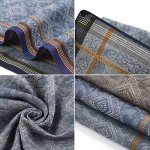 Men's Vintage Checked Cotton Handkerchiefs - 3 Pack