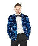 Stylish Floral Suit Jacket for Men
