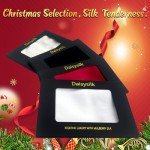 Burgundy Mulberry Silk Pocket Square for Men