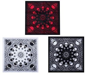 Skull Bandanas for Men - Halloween Style