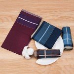 Men's Cotton Striped Vintage Handkerchiefs - 12 Pack