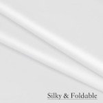 Men's 100% Mulberry Silk Pocket Square, 11x11