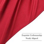 Burgundy Mulberry Silk Pocket Square for Men