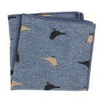 Houlife Men's Floral Pocket Square Handkerchief Set