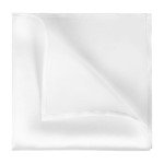 Men's 100% Mulberry Silk Pocket Square, 11x11