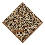 HankieWorld Leopard Print Cotton Bandana for Men