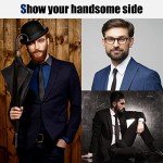 Classic Solid Color Ties and Pocket Square Set