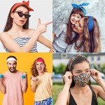 Chumia White Cotton Bandanas for Tie Dyeing - 24 Pack