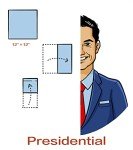 Olive Green Satin Pocket Square with Gift Box