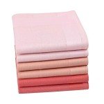 Cotton Solid Stripe Handkerchiefs for Men & Women