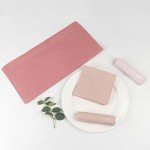 Cotton Solid Stripe Handkerchiefs for Men & Women