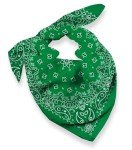 Green Paisley Bandana for Men & Women