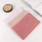 Cotton Solid Stripe Handkerchiefs for Men & Women
