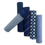 Men's Cotton Handkerchief Set - 5 Pack Gift Box