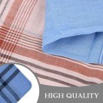 Men's Soft Handkerchiefs 12-Pack in Assorted Colors