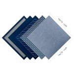 Men's Cotton Handkerchief Set - 5 Pack Gift Box