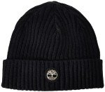 Timberland Men's Black Ribbed Watch Cap
