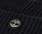 Timberland Men's Black Ribbed Watch Cap