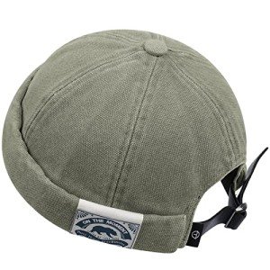 Retro Washed Cotton Docker Fisherman Hat for Men