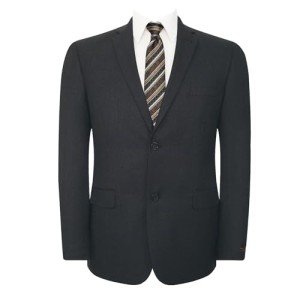Teemlanny Men's Classic Fit Grey Plaid Blazer
