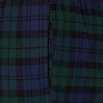 Men's Black Watch Plaid Flannel Pajama Pants