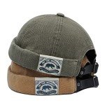 Retro Washed Cotton Docker Fisherman Hat for Men