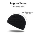 Men's Knit Fisherman Beanie - Black