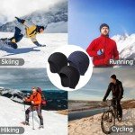 Thermal Knitted Winter Beanie with Earflaps