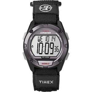 Timex Men's Expedition Digital Black Strap Watch