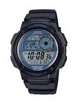 Casio Men's Black Quartz Watch with Resin Strap