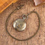 Vintage Steampunk Pocket Watch for Men