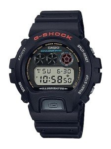Casio G-Shock Men's DW6900 Classic Watch - Black/Red