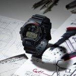 Casio G-Shock Men's DW6900 Classic Watch - Black/Red