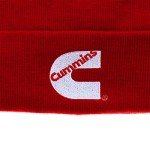 Red Knit Beanie Hat for Men and Women