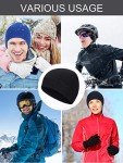 Winter Warm Fleece Beanie Skull Cap for Men