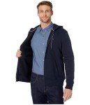 Tommy Hilfiger Men's Navy Fleece Zip-Up Hoodie