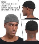 3-Piece Fisherman Beanie Hat Set for Men