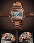 Gosasa Classic Waterproof Digital Sports Watch - Brown