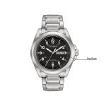 Citizen Eco-Drive Garrison Men's Silver Field Watch