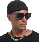 3-Piece Fisherman Beanie Hat Set for Men