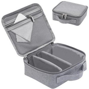 Men's Travel Sunglasses Organizer with Adjustable Slots
