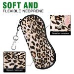 MoKo 2-Pack Zippered Sunglasses Case for Men