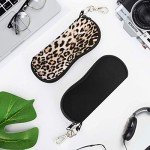 MoKo 2-Pack Zippered Sunglasses Case for Men