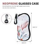 Sunglasses Case Set with Zipper and Hook