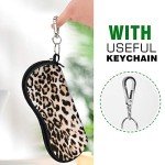 MoKo 2-Pack Zippered Sunglasses Case for Men