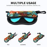 Sunglasses Case Set with Zipper and Hook